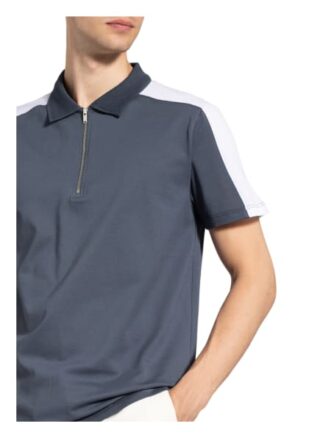 REISS Hackney Pique-Poloshirt Herren, Blau