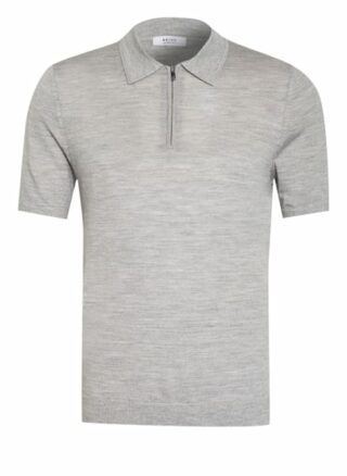 REISS Maxwell Jersey-Poloshirt Herren, Grau