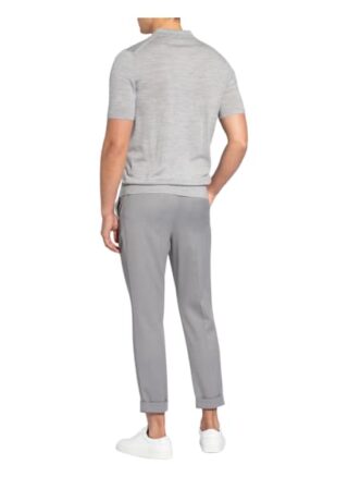 REISS Maxwell Jersey-Poloshirt Herren, Grau