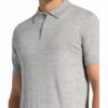 REISS Maxwell Jersey-Poloshirt Herren, Grau
