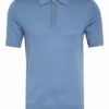 REISS Maxwell Jersey-Poloshirt Herren, Blau