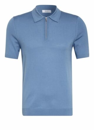 REISS Maxwell Jersey-Poloshirt Herren, Blau