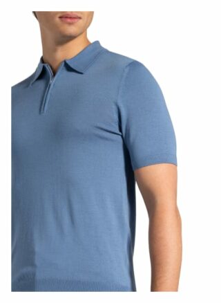 REISS Maxwell Jersey-Poloshirt Herren, Blau