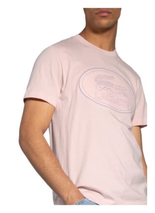 Lacoste T-Shirt Herren, Pink