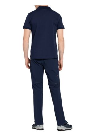 mammut Pique-Poloshirt Herren, Blau