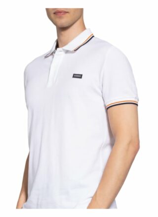 Napapijri Taly Pique-Poloshirt Herren, Weiß