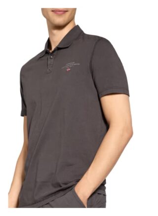Napapijri Elli 1 Poloshirt Herren, Grau
