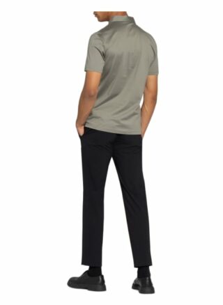 REISS Elliot Jersey-Poloshirt Herren, Grau