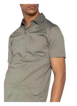 REISS Elliot Jersey-Poloshirt Herren, Grau