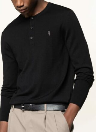 ALL SAINTS Pullover Herren, Schwarz