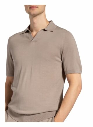 REISS Duchie Jersey-Poloshirt Herren, Braun