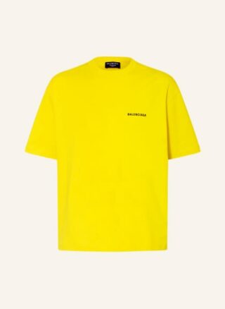 Balenciaga Oversized-Shirt Herren, Gelb