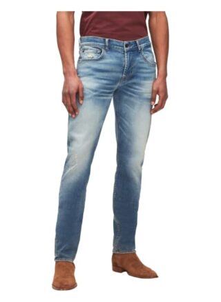 7 For All Mankind Slimmy Slim Fit Jeans Herren, Blau
