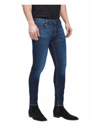 7 For All Mankind Ronnie Eco Skinny Jeans Herren, Blau