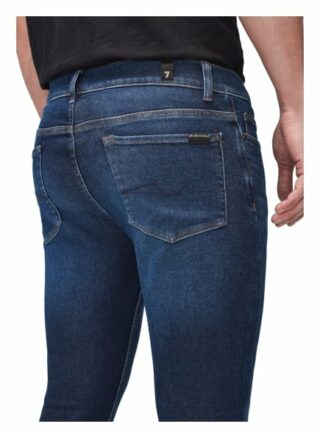 7 For All Mankind Ronnie Eco Skinny Jeans Herren, Blau