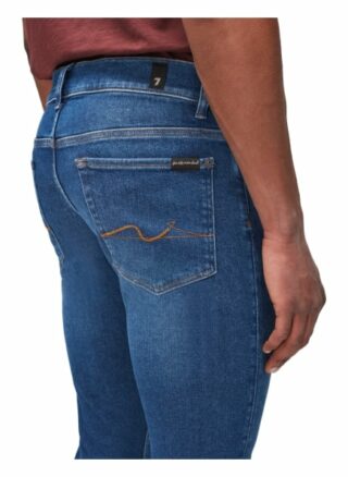 7 For All Mankind Ronnie Eco Skinny Jeans Herren, Blau