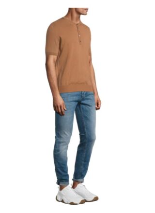 CHRISTOPHER BATES T-Shirt Herren, Braun