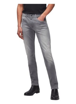 7 For All Mankind Slimmy Slim Fit Jeans Herren, Grau