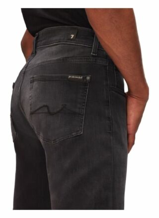 7 For All Mankind Slimmy Slim Fit Jeans Herren, Schwarz
