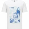 Boss Tiburt 245 T-Shirt Herren, Weiß