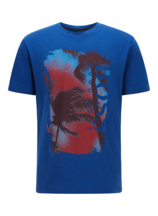 Boss Tsummery T-Shirt Herren, Blau