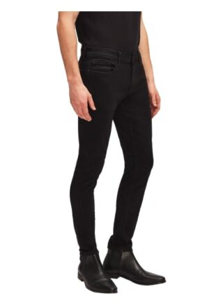 7 For All Mankind Ronnie Skinny Jeans Herren, Schwarz