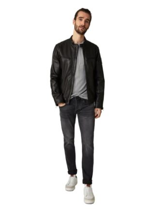 Strellson Logan T-Shirt Herren, Silber