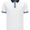 Boss Parlay 126 Ad Poloshirt Herren, Weiß