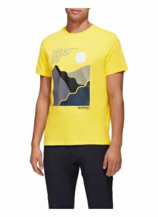 mammut Sloper T-Shirt Herren, Gelb