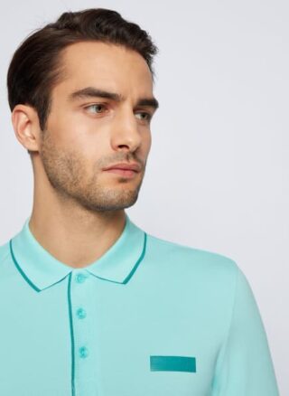 Boss Batch Poloshirt Herren, Blau