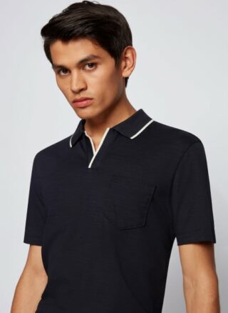 Boss Pye 10 Poloshirt Herren, Blau