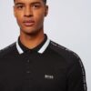 Boss Paule 2 Poloshirt Herren, Schwarz