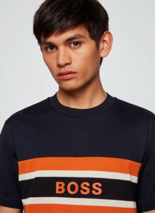 Boss Tiburt 123 T-Shirt Herren, Blau