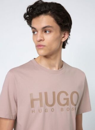 HUGO dolive213 T-Shirt Herren, Braun