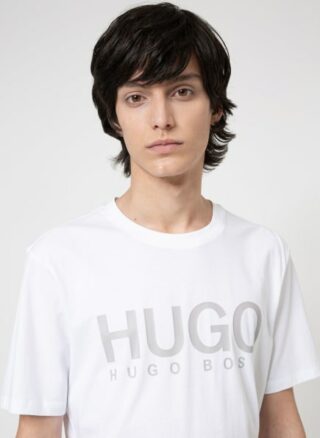 HUGO dolive213 T-Shirt Herren, Weiß
