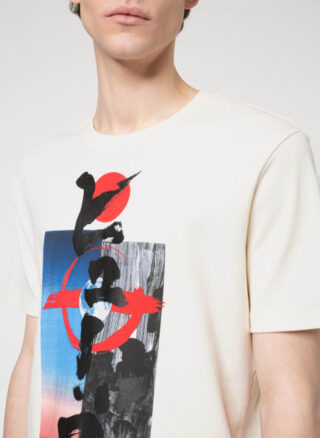 HUGO Damurai T-Shirt Herren, Weiß