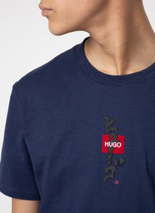 HUGO Dasabi T-Shirt Herren, Blau