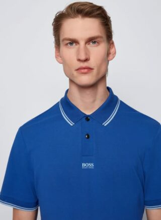 Boss Pchup 1 Poloshirt Herren, Blau