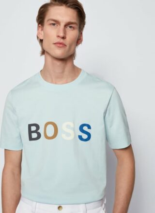 Boss Tiburt 241 T-Shirt Herren, Blau