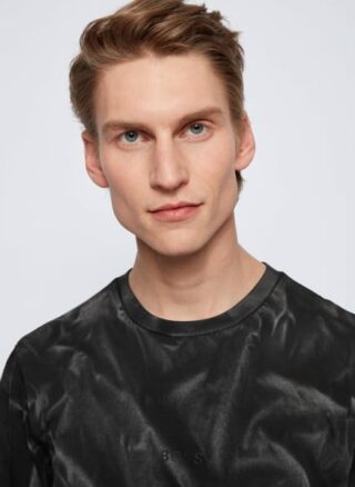 Boss Tsoil T-Shirt Herren, Schwarz