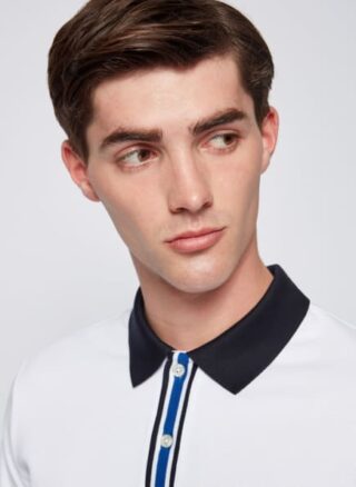 Boss Parlay 126 Ad Poloshirt Herren, Weiß