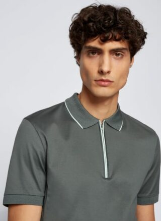 Boss Polston 22 Poloshirt Herren, Grün