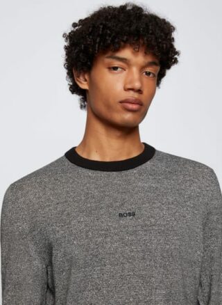 Boss Akarig Pullover Herren, Schwarz
