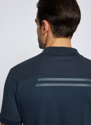 Boss Paule 3 Poloshirt Herren, Blau