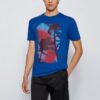 Boss Tsummery T-Shirt Herren, Blau