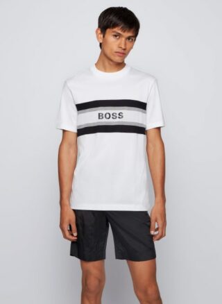Boss Tiburt 123 T-Shirt Herren, Weiß