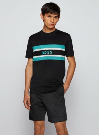 Boss Tiburt 123 T-Shirt Herren, Schwarz