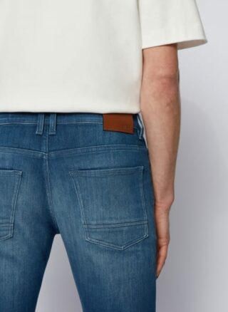 Boss delaware3 1 Slim Fit Jeans Herren, Blau