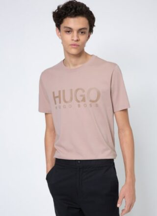 HUGO dolive213 T-Shirt Herren, Braun