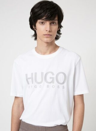 HUGO dolive213 T-Shirt Herren, Weiß